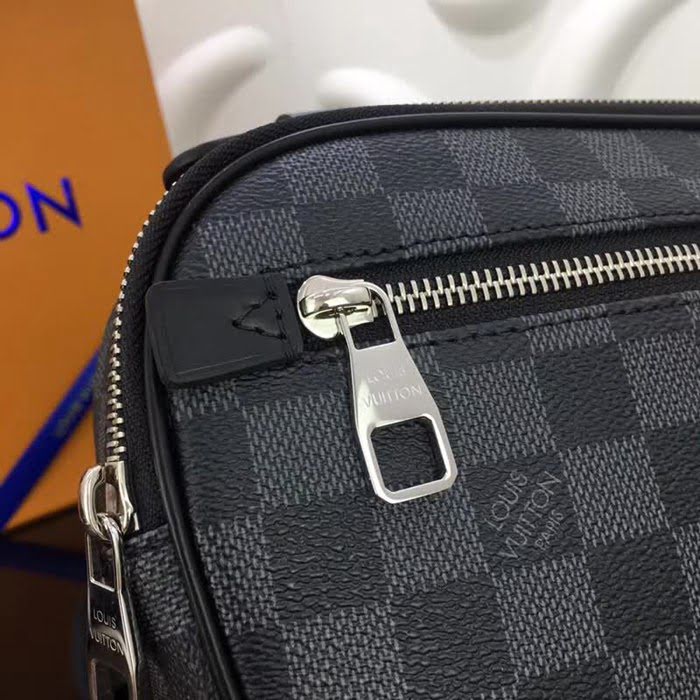 路易威登LV頂級原單 N41289 Damier Ebène帆布 Ambler 腰包 YDH2322